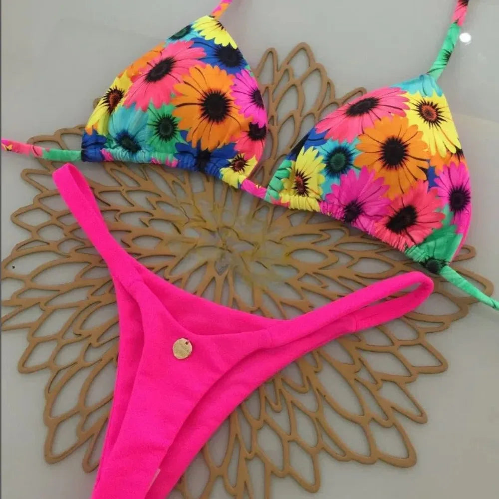 Dámské jednoduché bikiny