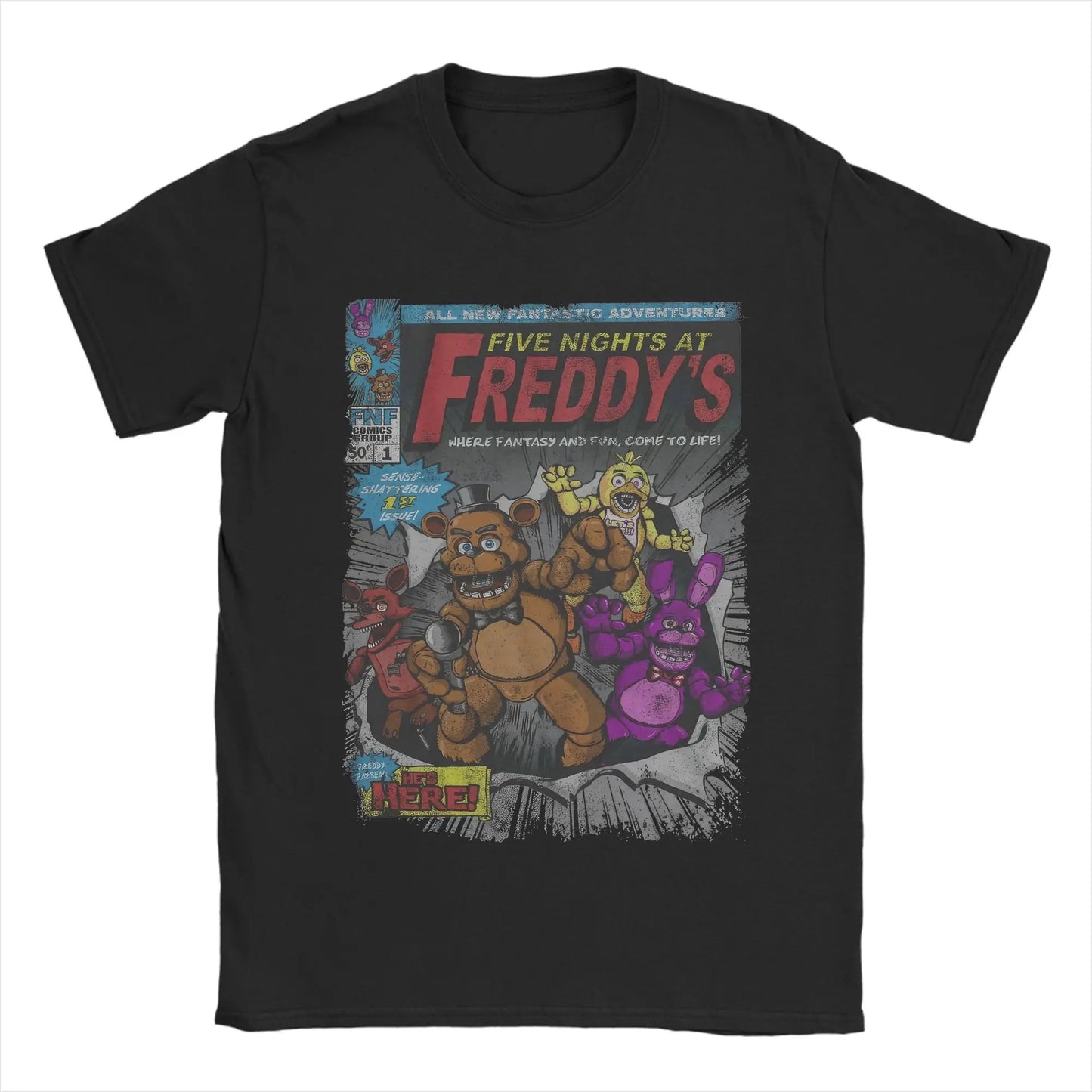 Pánské triko s potiskem FNAF