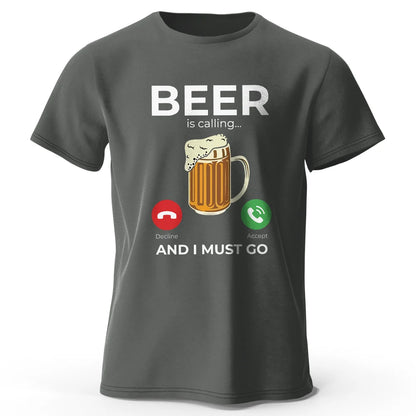 Pánské triko Beer Is Calling