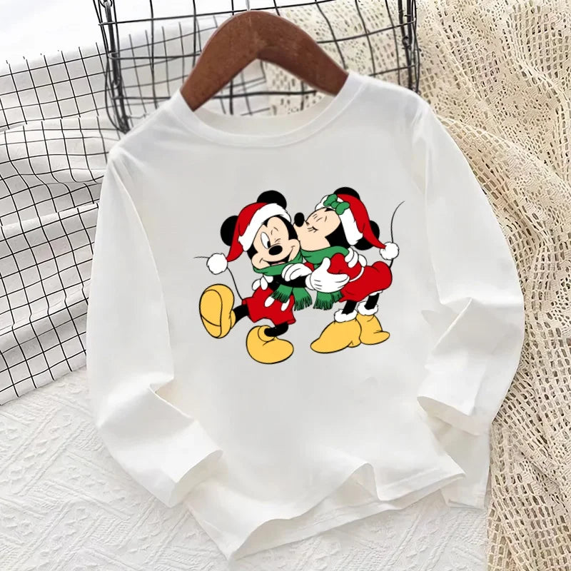 Dětské vánoční triko Mickey