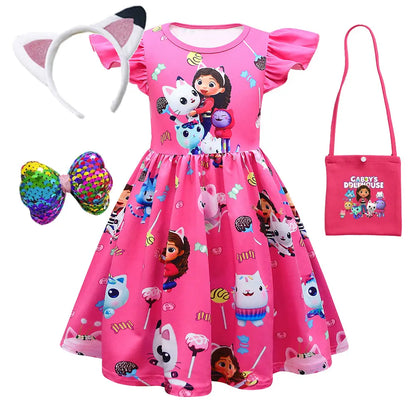 Dívčí šaty a doplňky Gabbys Dollhouse