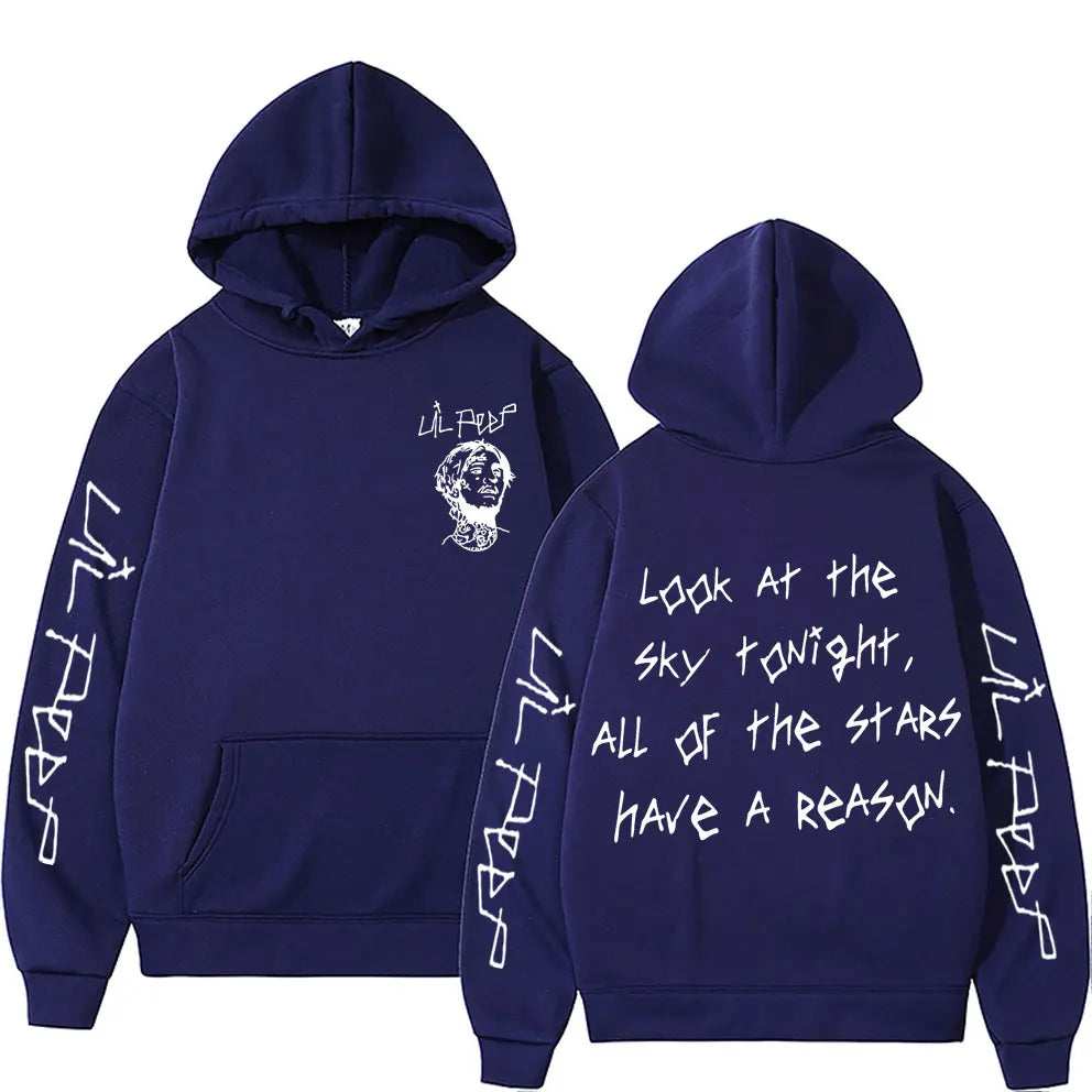 Unisex mikina Lil Peep Look At The Sky Tonight