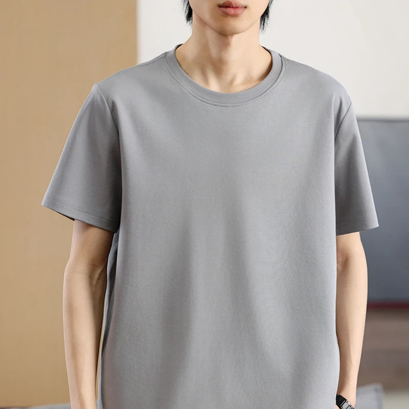 Pánské bavlněné triko s krátkým rukávem