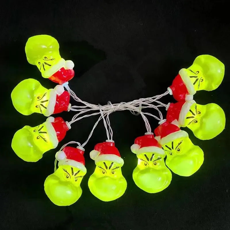 LED řetěz Grinch
