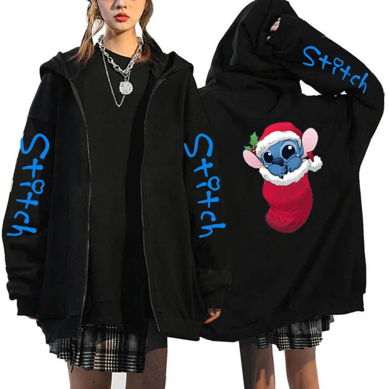 Dámská oversized mikina Stitch