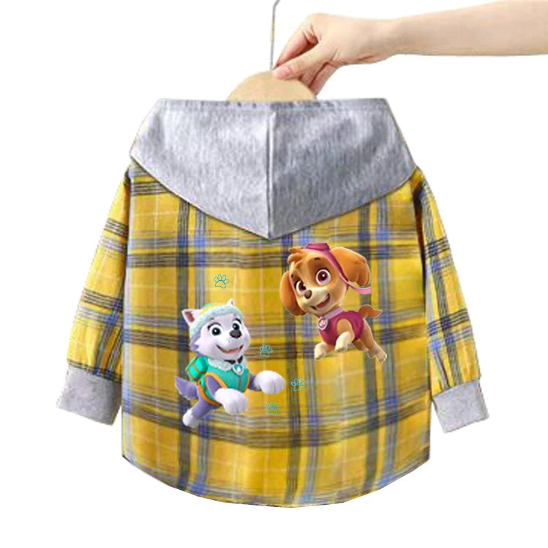 Košile s kapucí Tlapková patrola