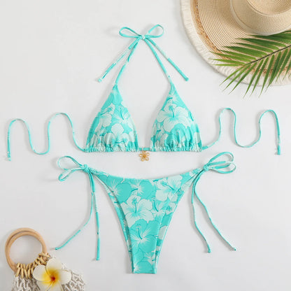Dámské sexy bikiny se vzorem