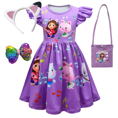 Dívčí šaty a doplňky Gabbys Dollhouse