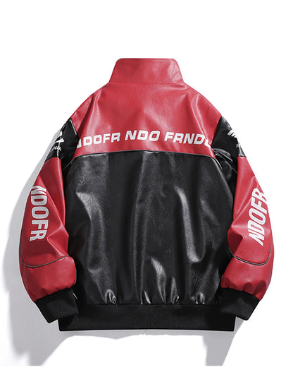 Pánská moto koženková bunda
