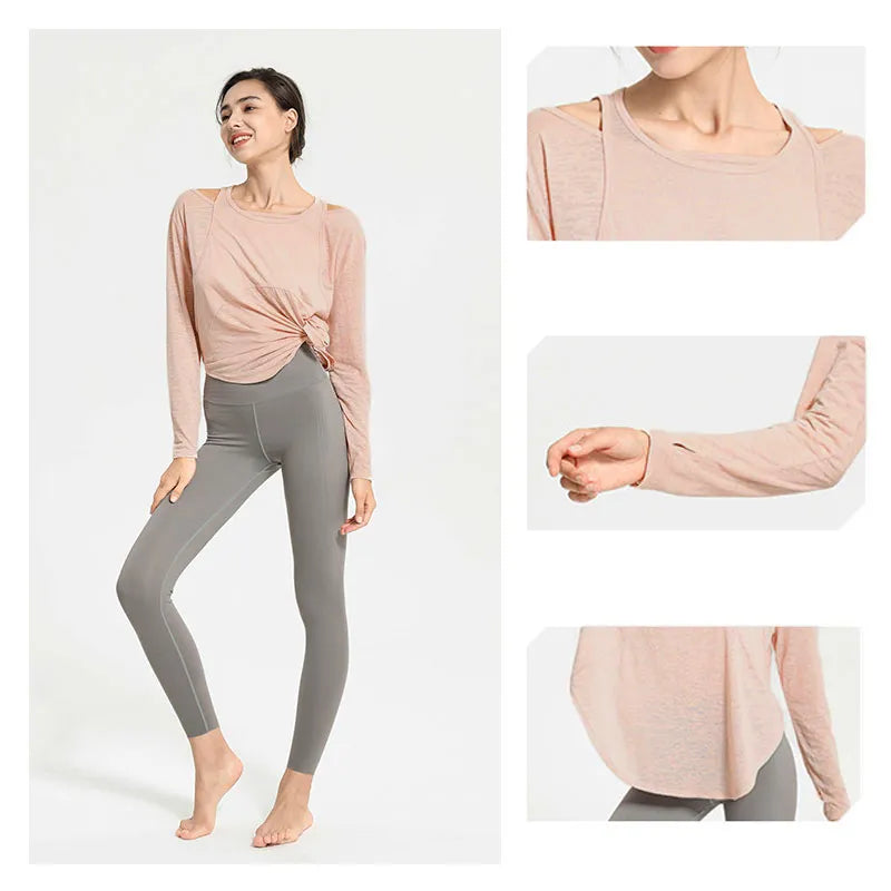 Dámské sportovní triko s dlouhým rukávem