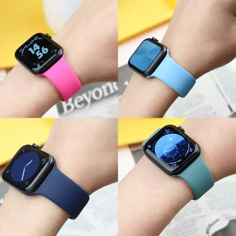 Silikonový řemínek na Apple Watch