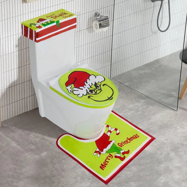 Koberečky do koupelny Grinch