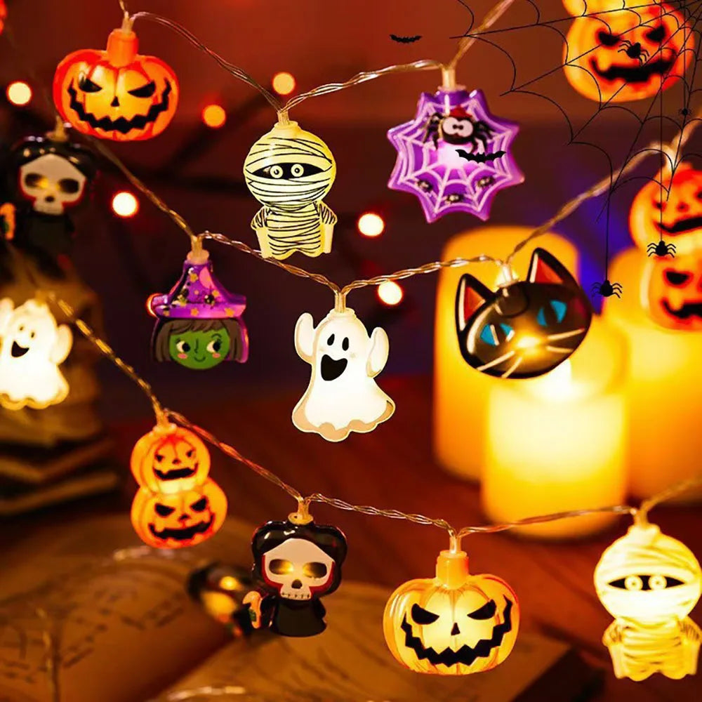 LED řetěz Halloween