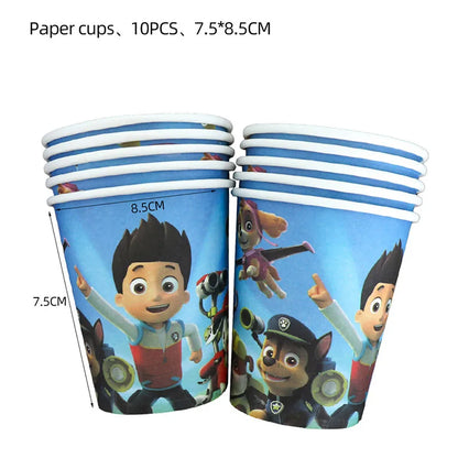 Doplňky na oslavu Tlapková patrola