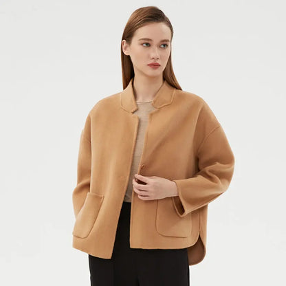 Dámský kabátek z vlny