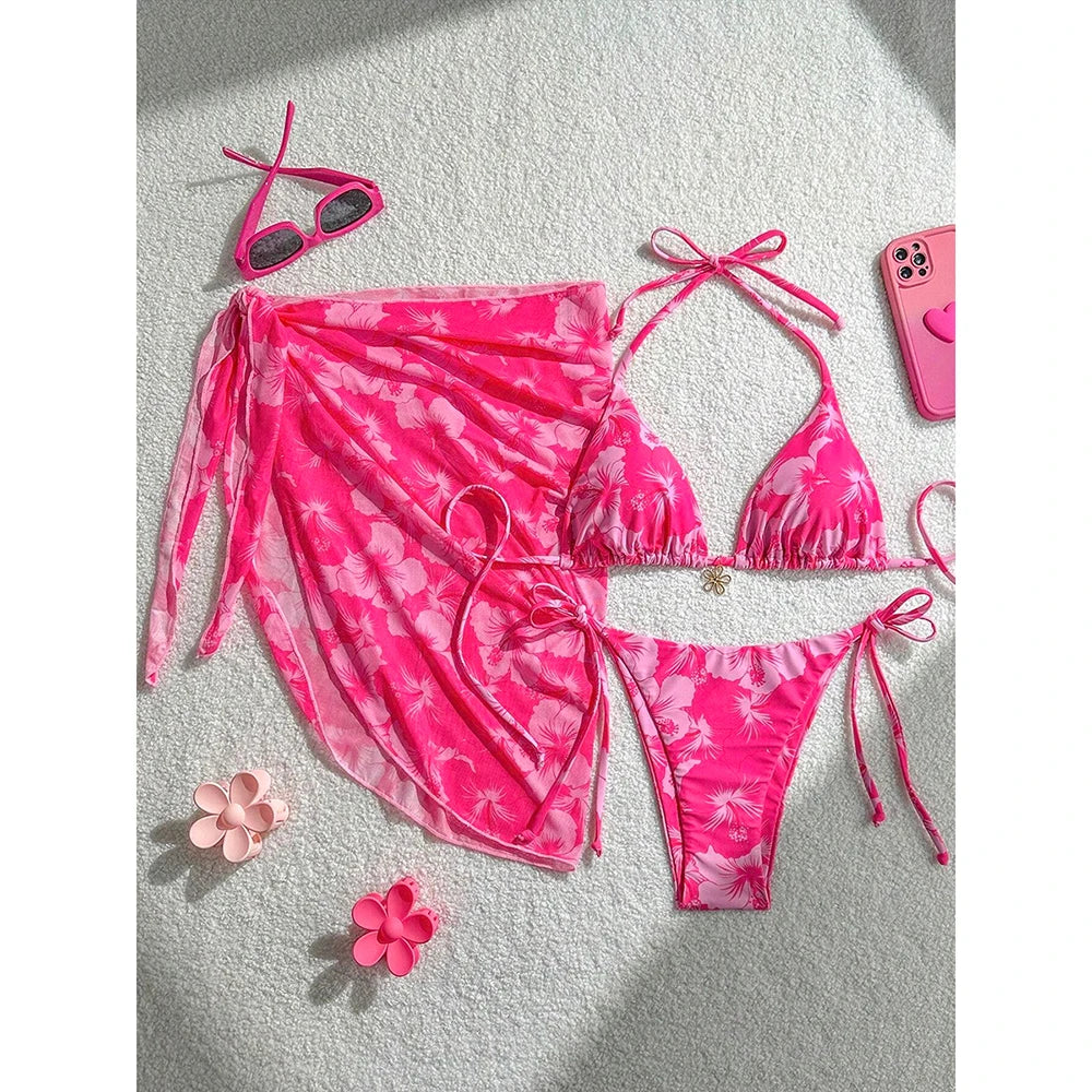 Dámské sexy bikiny se vzorem