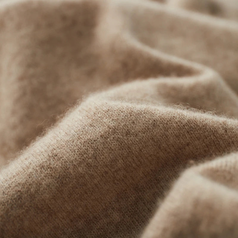 Pánský kašmírový svetr s roláčkem