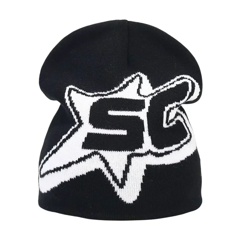Beanie čepice se vzorem