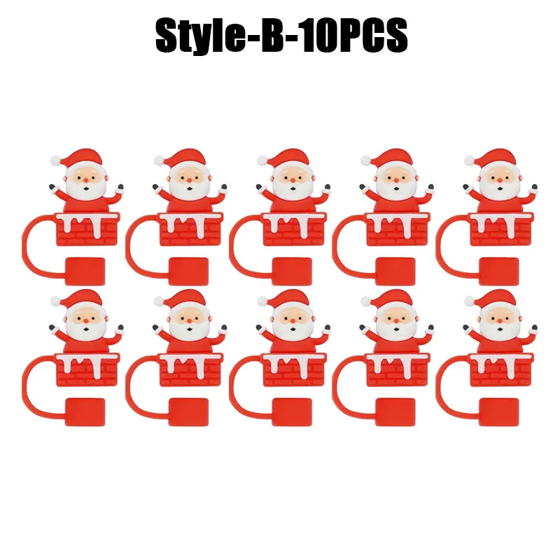 Vánoční ozdoby na Stanley brčka