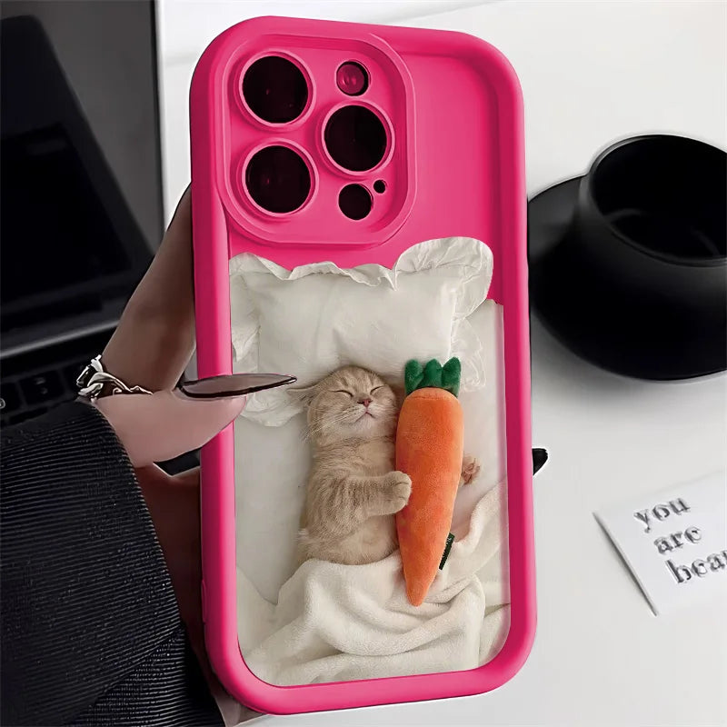 Kryt na Iphone s kočkou