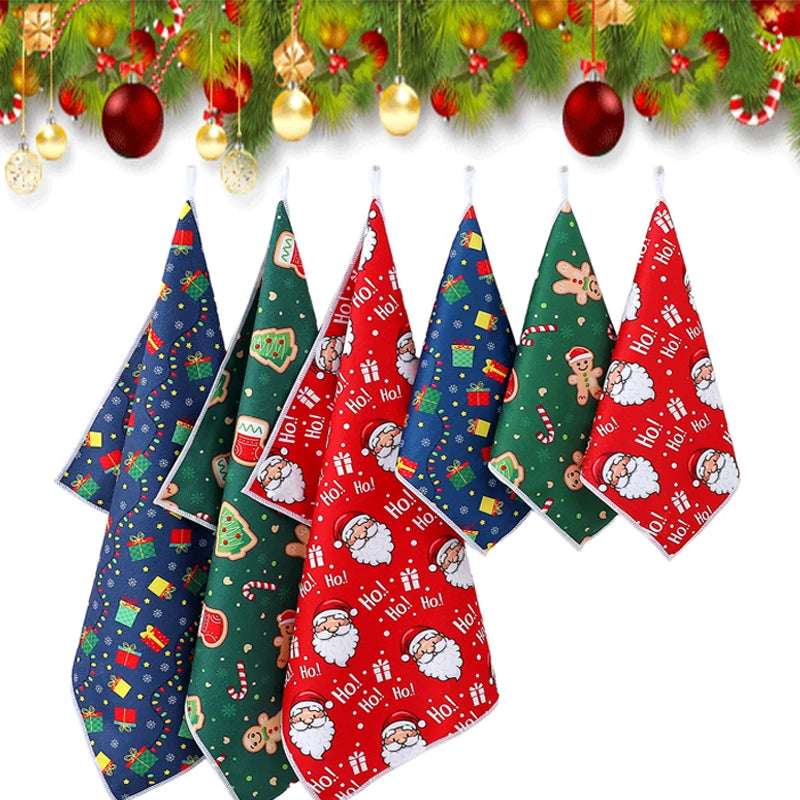 Útěrky s vánočním vzorem