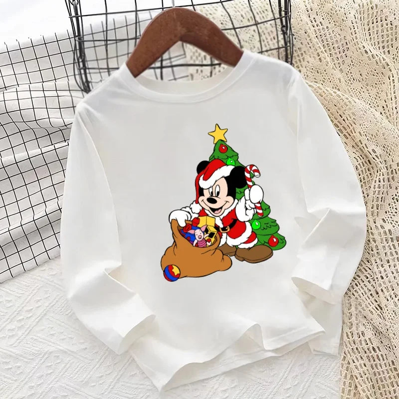 Dětské vánoční triko Mickey