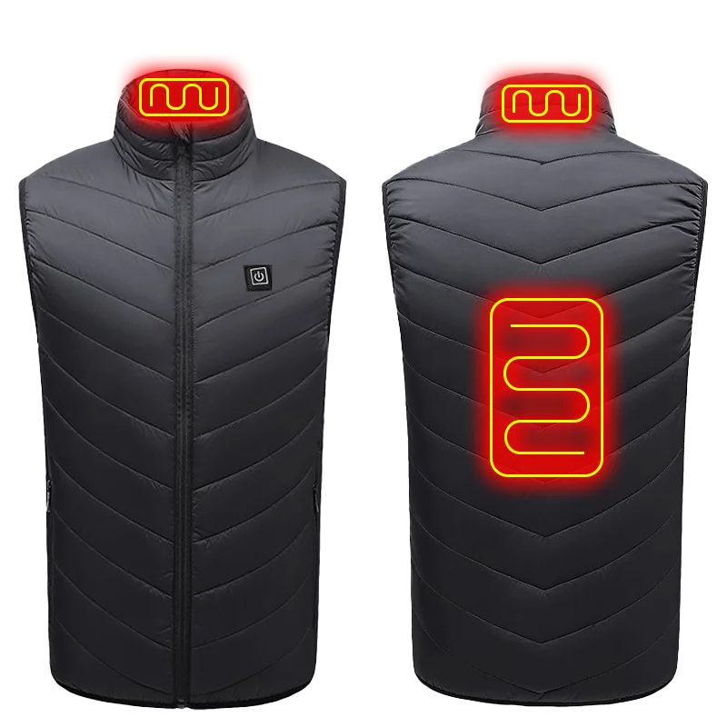 Pánská vyhřívaná vesta s USB
