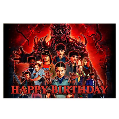 Doplňky na oslavu Stranger Things