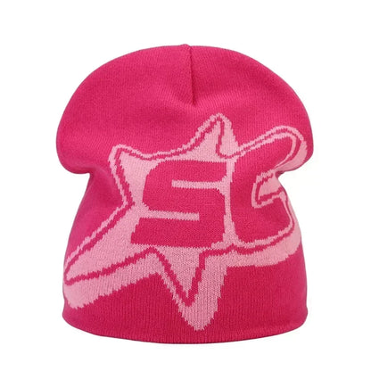 Beanie čepice se vzorem