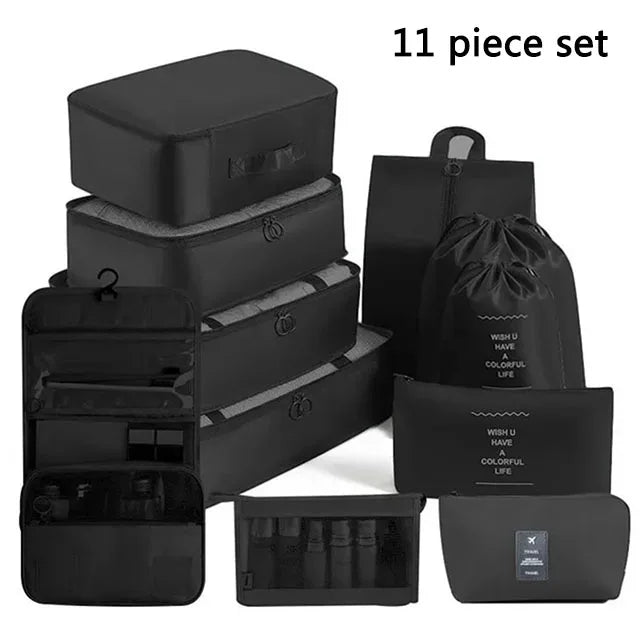 Set organizérů do kufru 11 ks