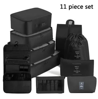 Set organizérů do kufru 11 ks