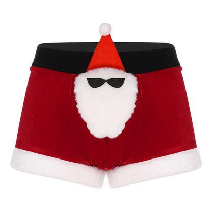 Pánské trenky se Santou