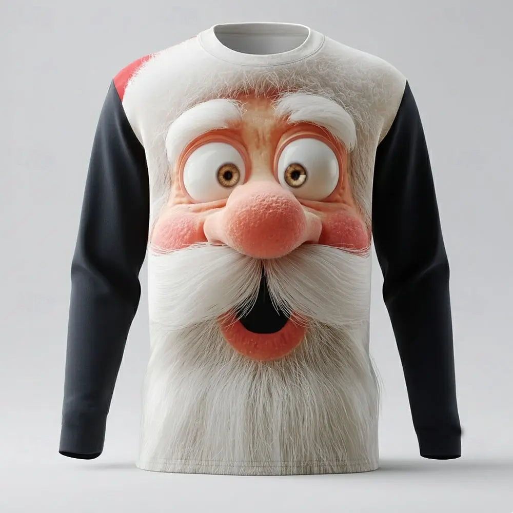 Pánská vánoční 3D mikina