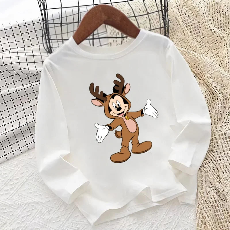 Dětské vánoční triko Mickey