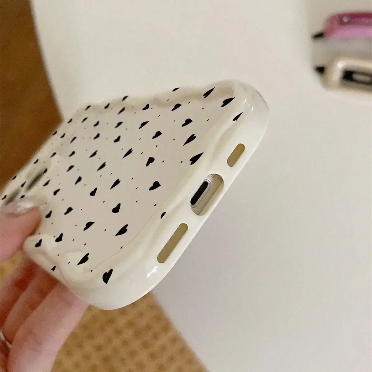 Kryt na Iphone se srdíčky