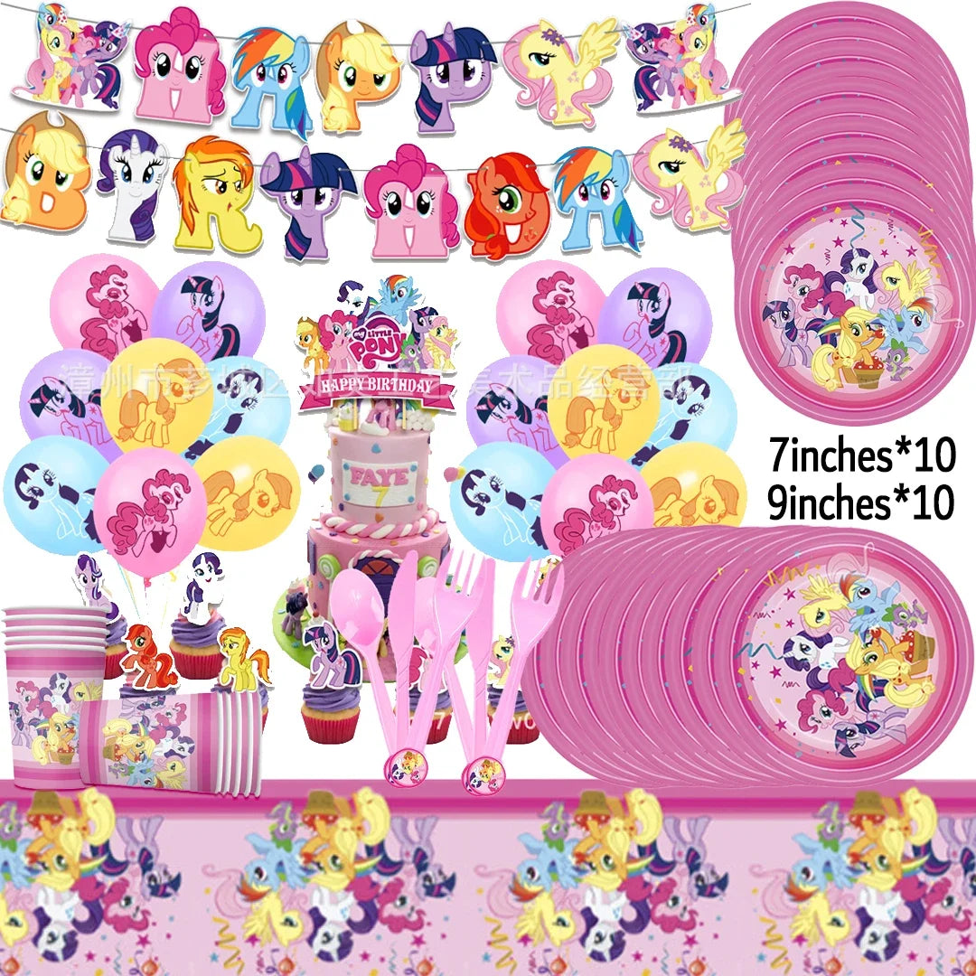 Doplňky na oslavu My little Pony