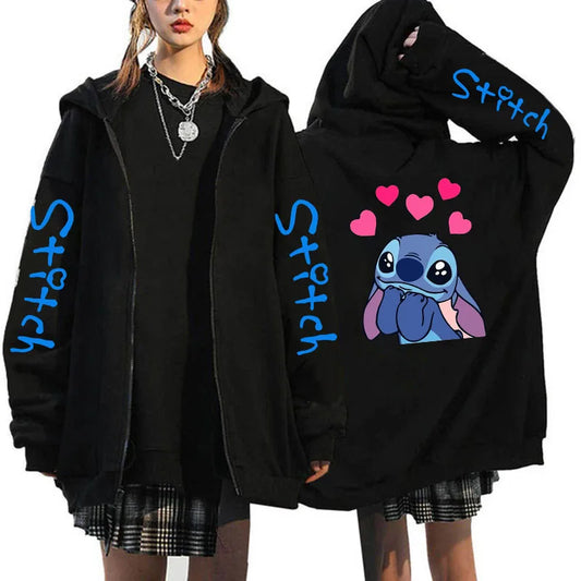 Dámská oversized mikina Stitch