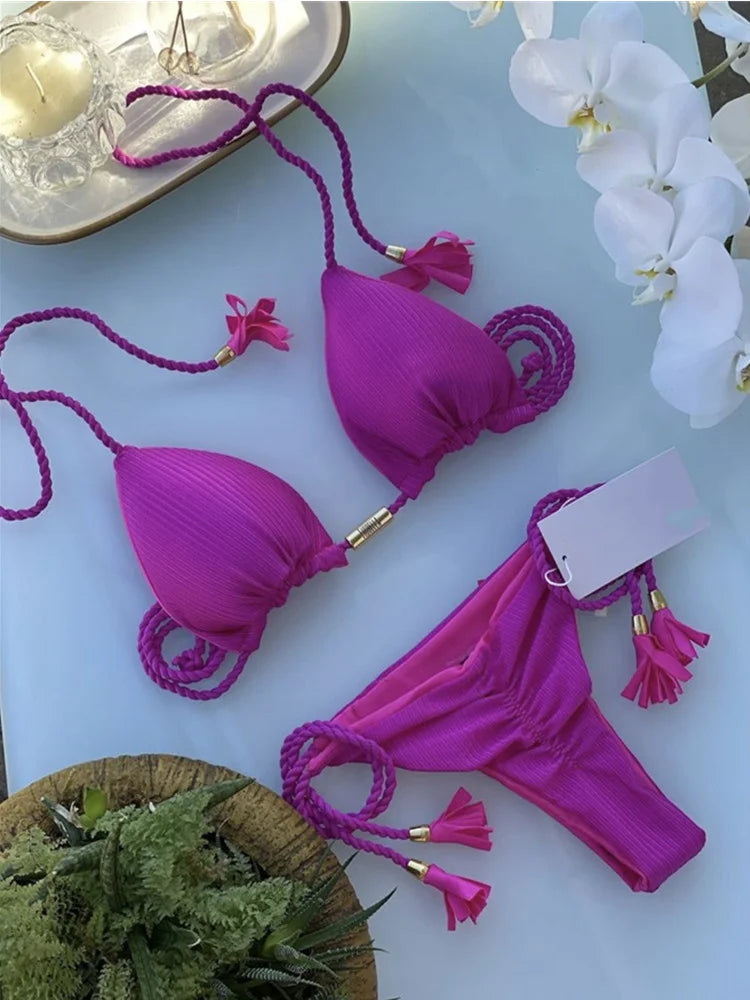 Dámské barevné bikiny