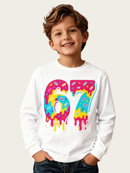 Dětské triko s dlouhým rukávem 67