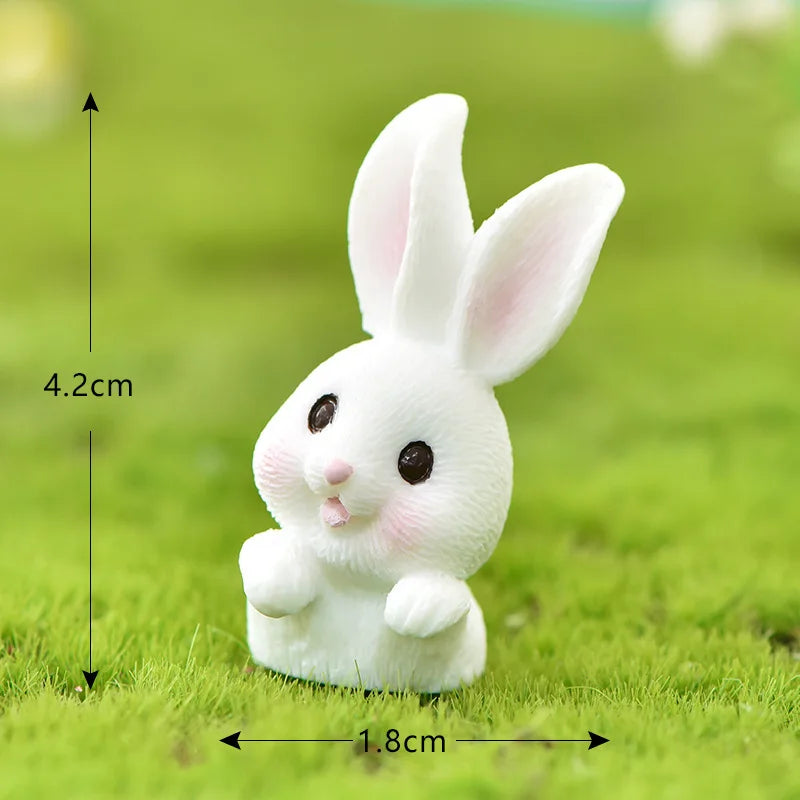 Mini figurky zajíčci