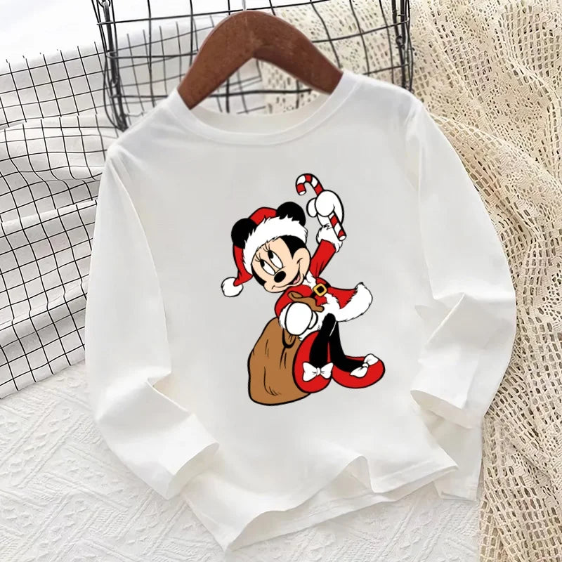 Dětské vánoční triko Mickey