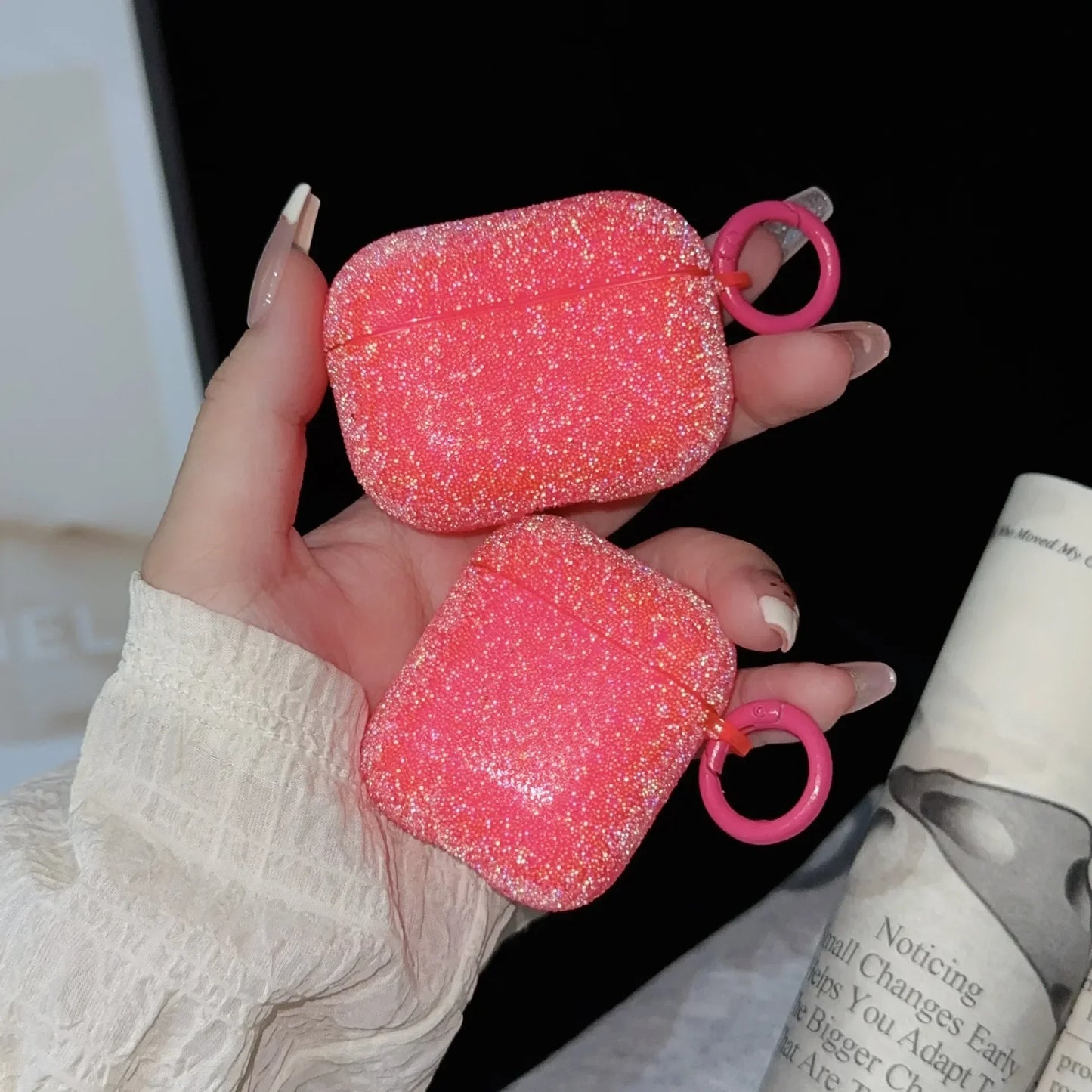 Třpytivý obal na Airpods