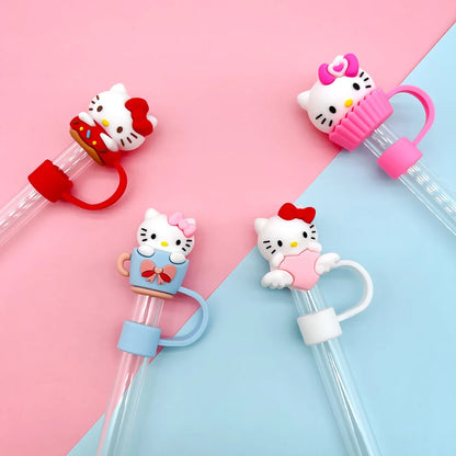 Hello Kitty doplněk na Stanley cup brčka
