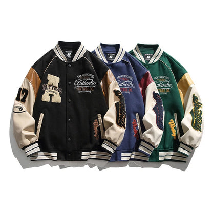 Pánská baseball bomber bunda