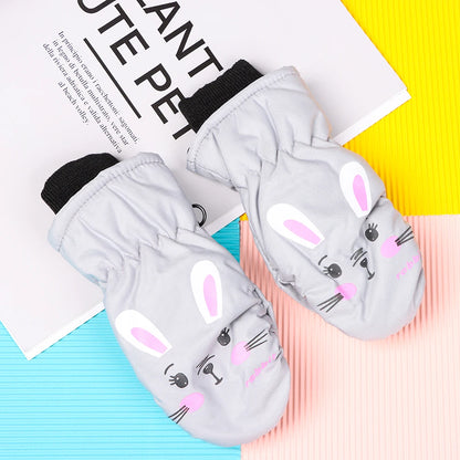 Dětské rukavice se zajícem