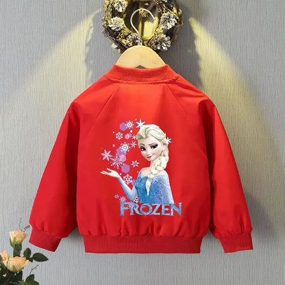 Dívčí bunda Frozen s kapucí