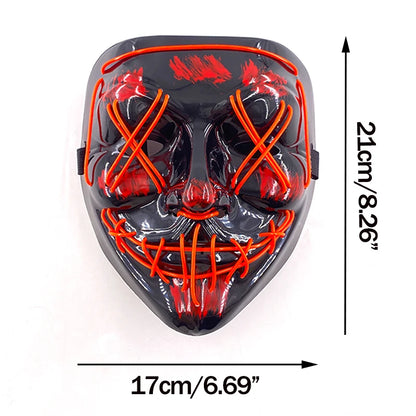 Neonová Led maska