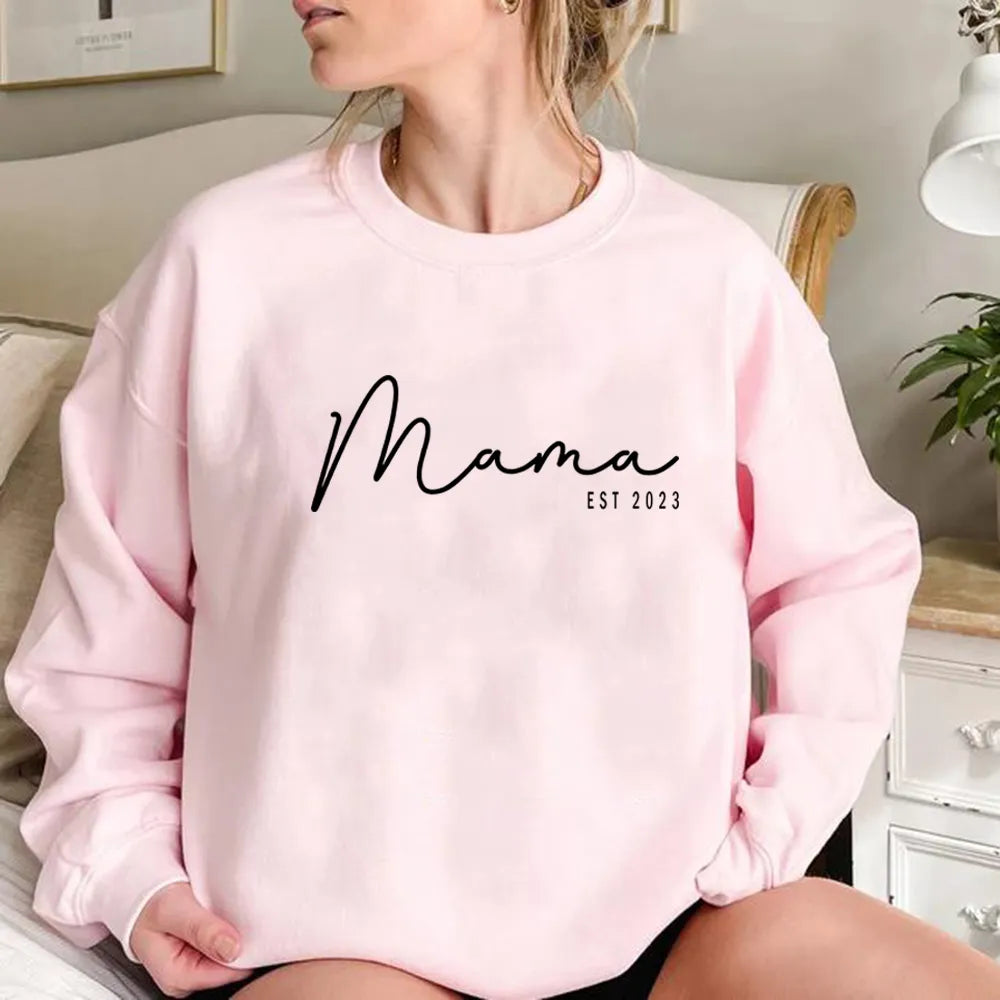 Dámská mikina Mama Est 2023