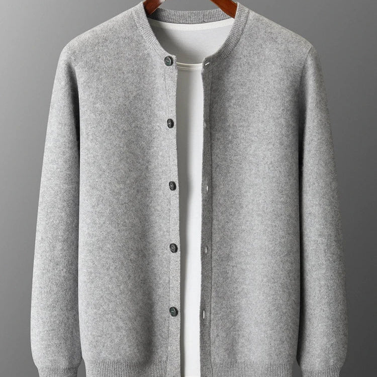 Pánský kardigan 100 % merino vlna