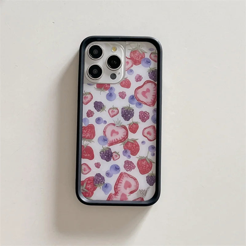 Kryt na IPhone s květinami